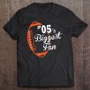 Cute Red Football Lovely Funny Tshirt 05'S Biggest Fan Tee