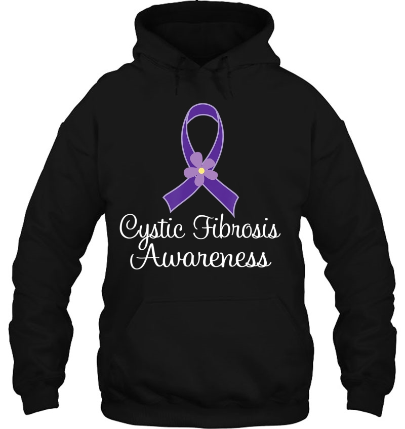 Cystic Fibrosis Awareness Ribbon Hoodie