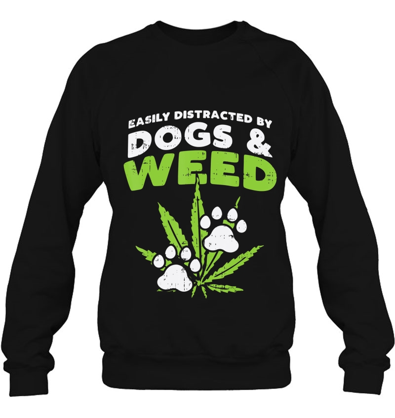 Easily Distracted Dogs Weed Funny 420 Pot Stoner Pet Gift Mugs