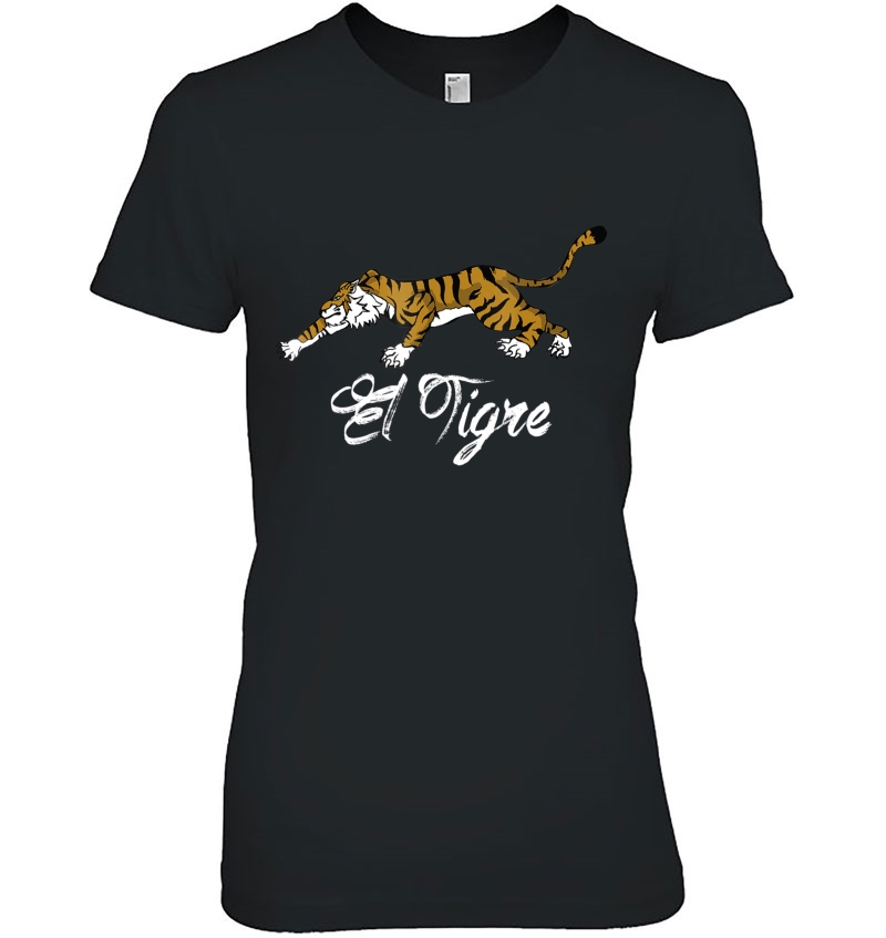 El Tigre Tiger Prouncing Wild Prowling Hoodie