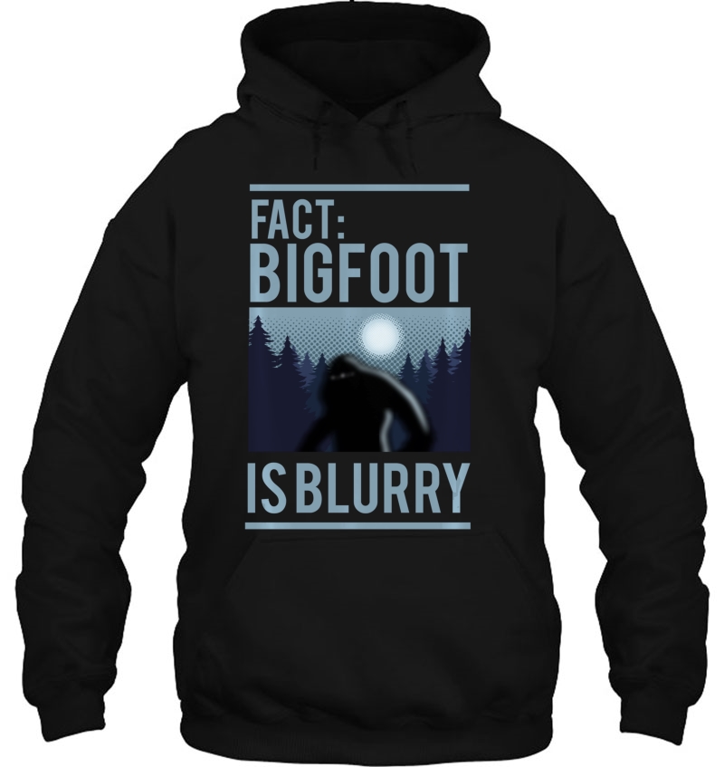 Fact Bigfoot Is Blurry Wilderness Ape Creature Gift Mugs