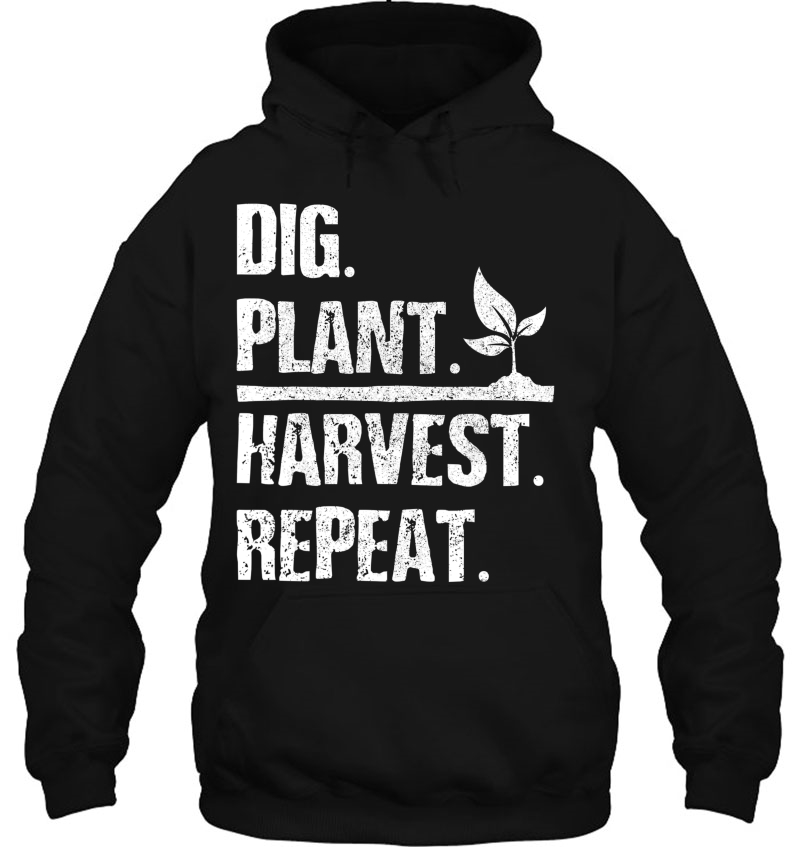 Farmer Dig Plant Harvest Repeat Gardener Shirt Gift Mugs