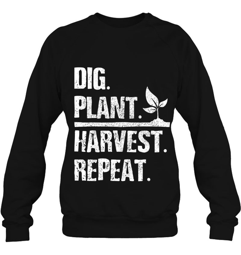 Farmer Dig Plant Harvest Repeat Gardener Shirt Gift Mugs