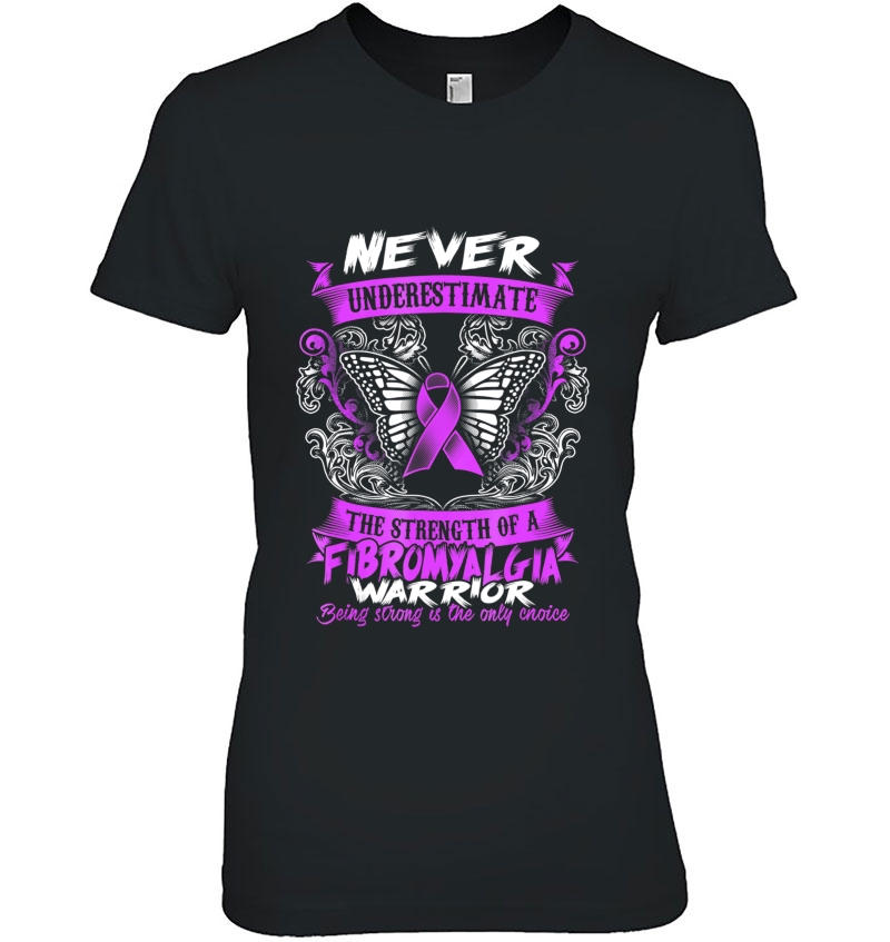Fibromyalgia Awareness 2016 Ver2 Ladies Tee