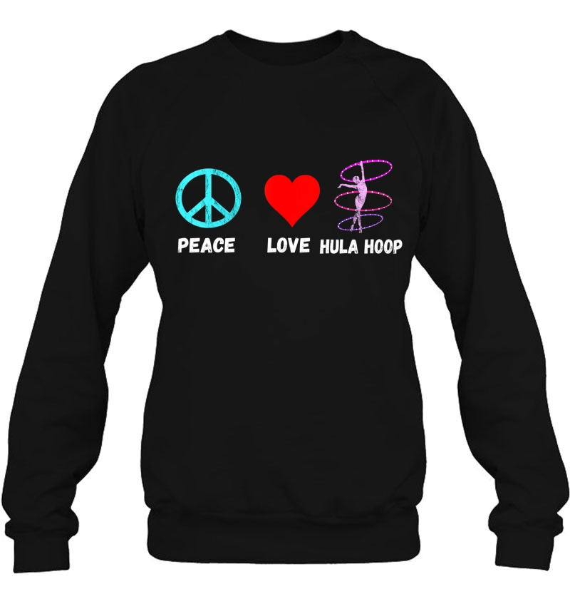 Hula Hoop Dancing Peace Love Hooper Hooping Dancer Mugs