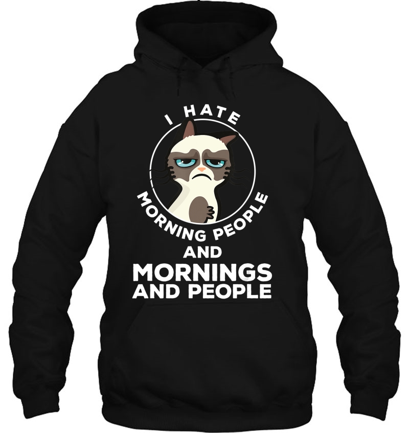 I Hate Morning People Humor Cute Hate Mornings Mugs