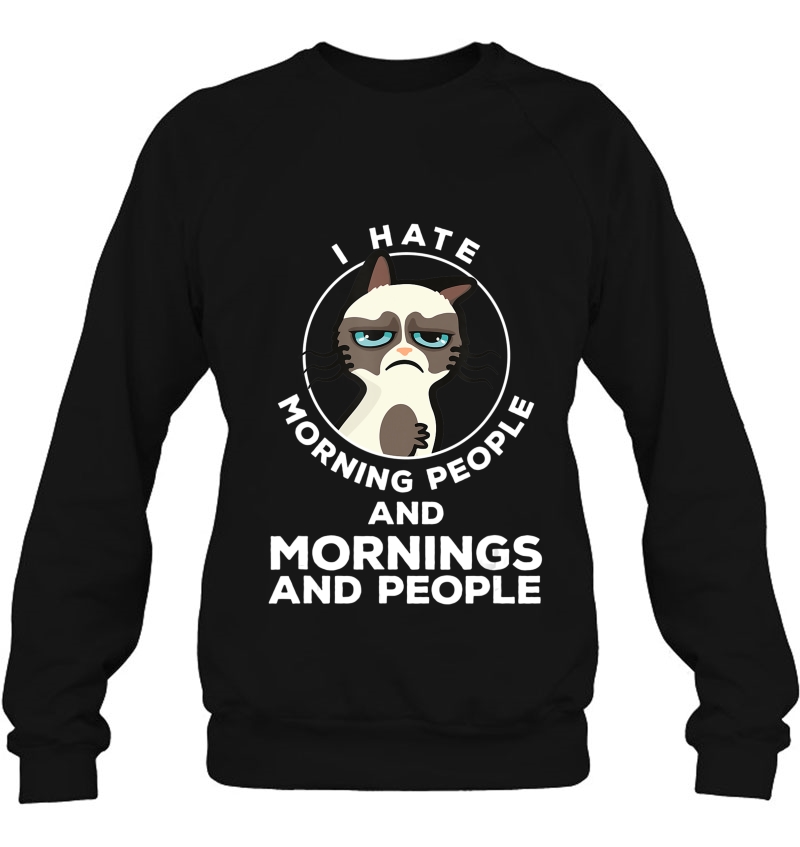 I Hate Morning People Humor Cute Hate Mornings Mugs