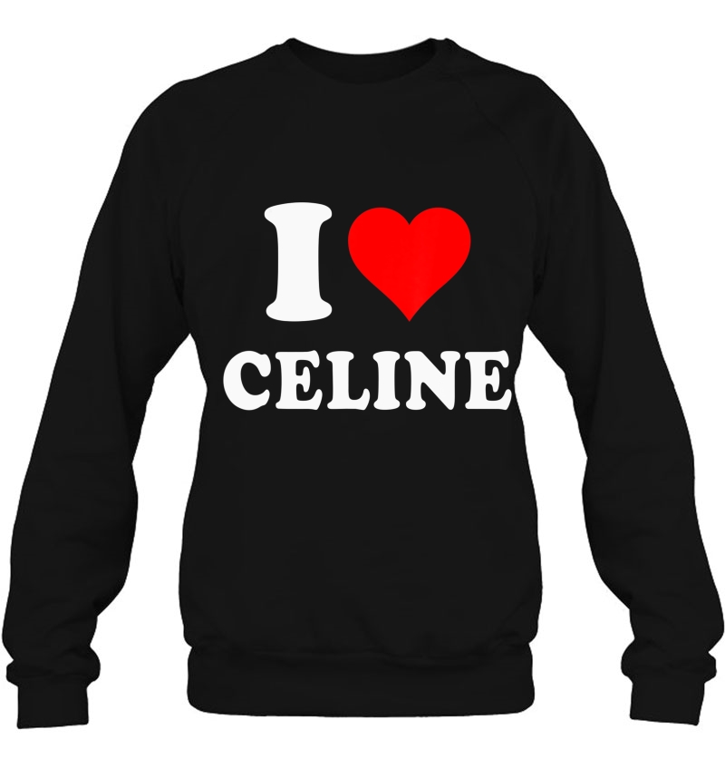 I Love Celine - Love Heart Valentine's Day Gift Mugs