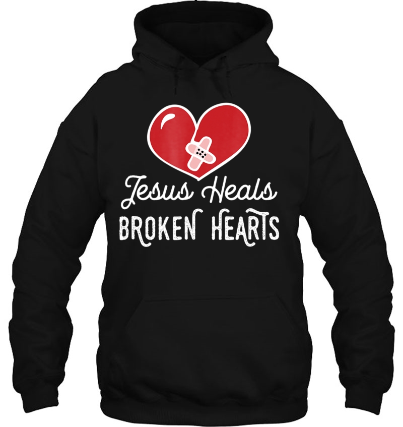 Inspirational Christian Jesus Heals Broken Hearts Mugs