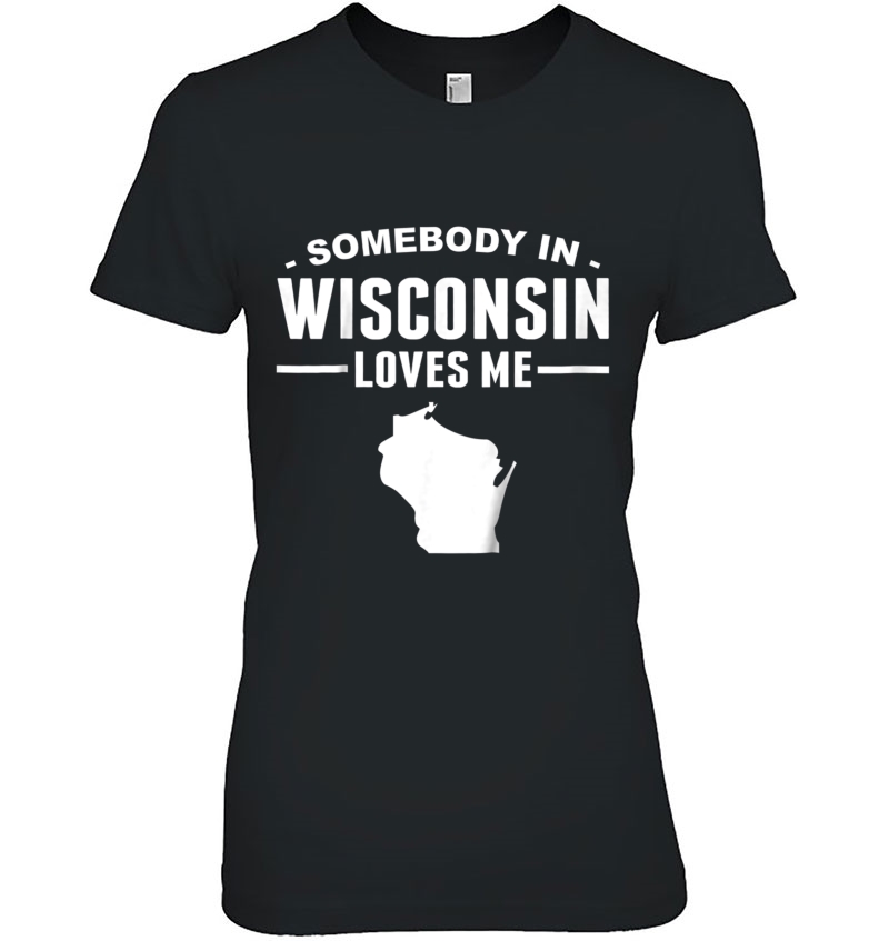 Kids Somebody In Wisconsin Loves Me Hoodie