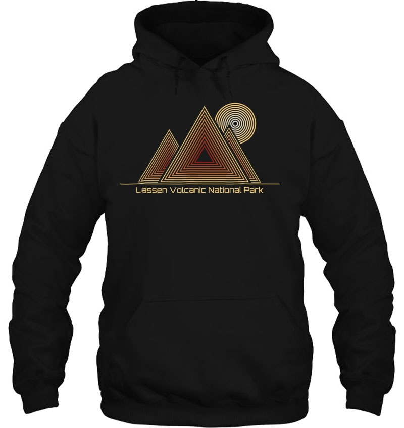 Lassen Volcanic National Park Shirt, Vintage Retro Cali Hoodie