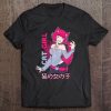 Lewd Anime Neko Girl Ecchi Waifu Pink Tee