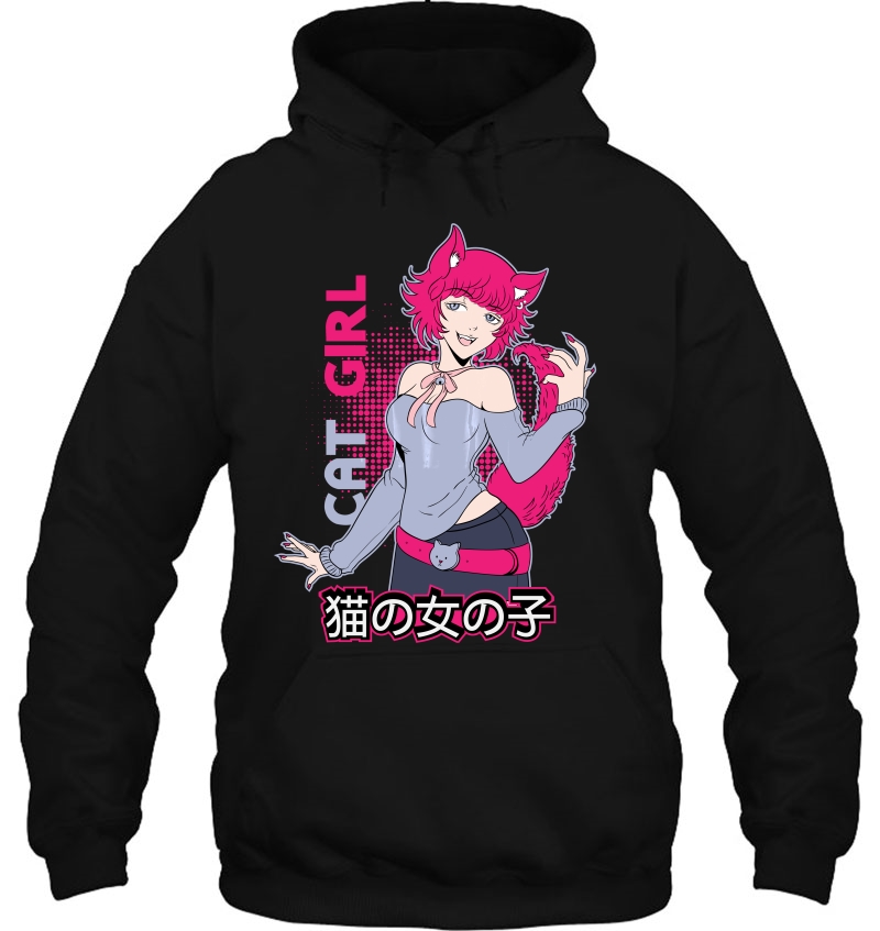 Lewd Anime Neko Girl Ecchi Waifu Pink Mugs