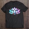 Lotus Flower Yoga Spiritual Dreamy Colorful Tee