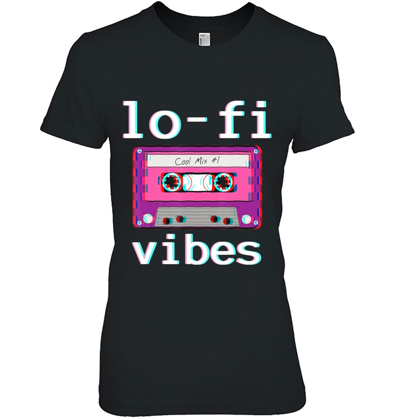 Low Fidelity Music Aesthetic Tape Lo - Fi Vibes Tee Hoodie