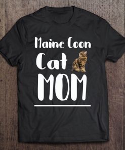 Maine Coon Cat Mom Tee