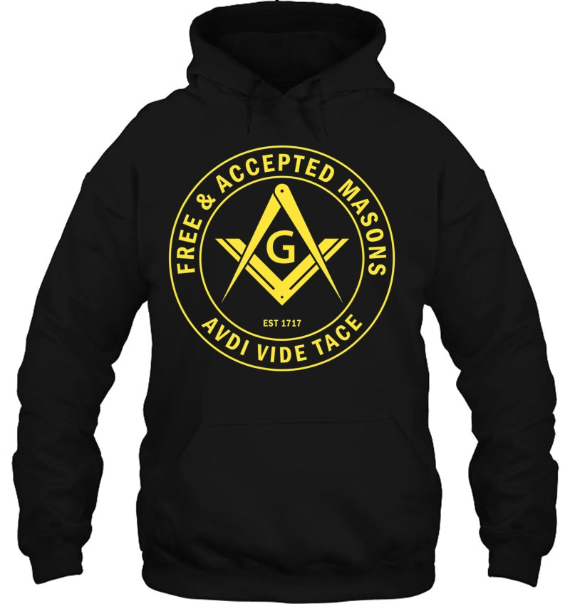 Masonic Shirt Free & Accepted Masons Est 1717 Ver2 Hoodie