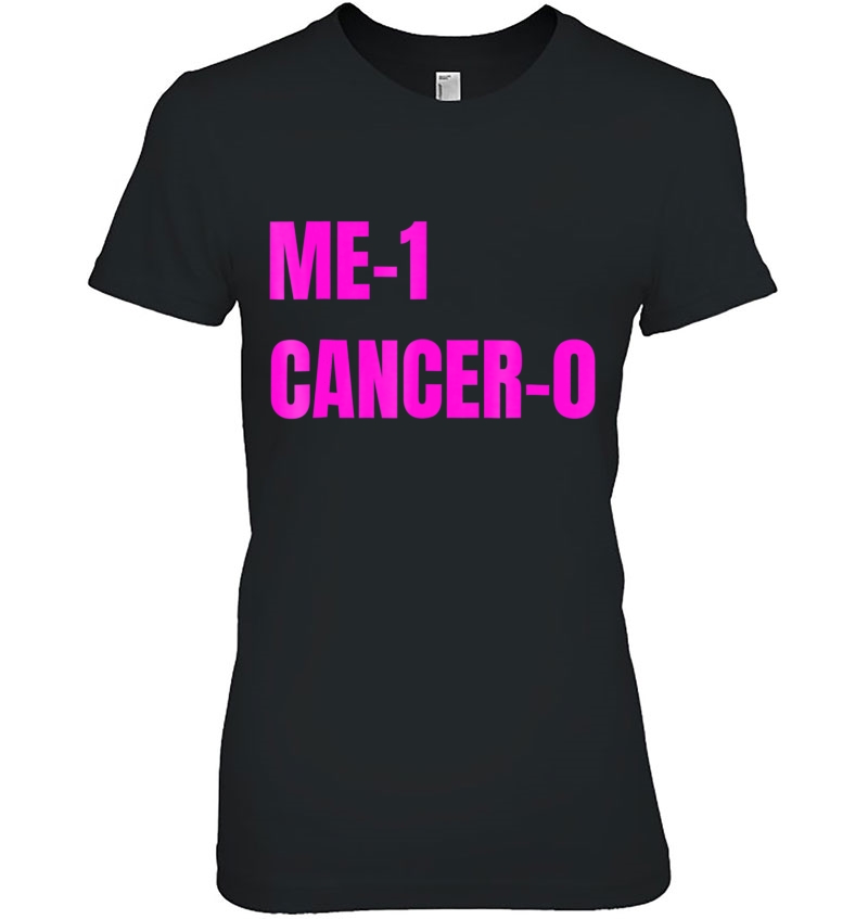 Me 1 Cancer 0 I Beat Breast Cancer Survivor Cute Faith Hoodie