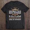 Men's I'm A Grumpy Old Navy Veteran Tee