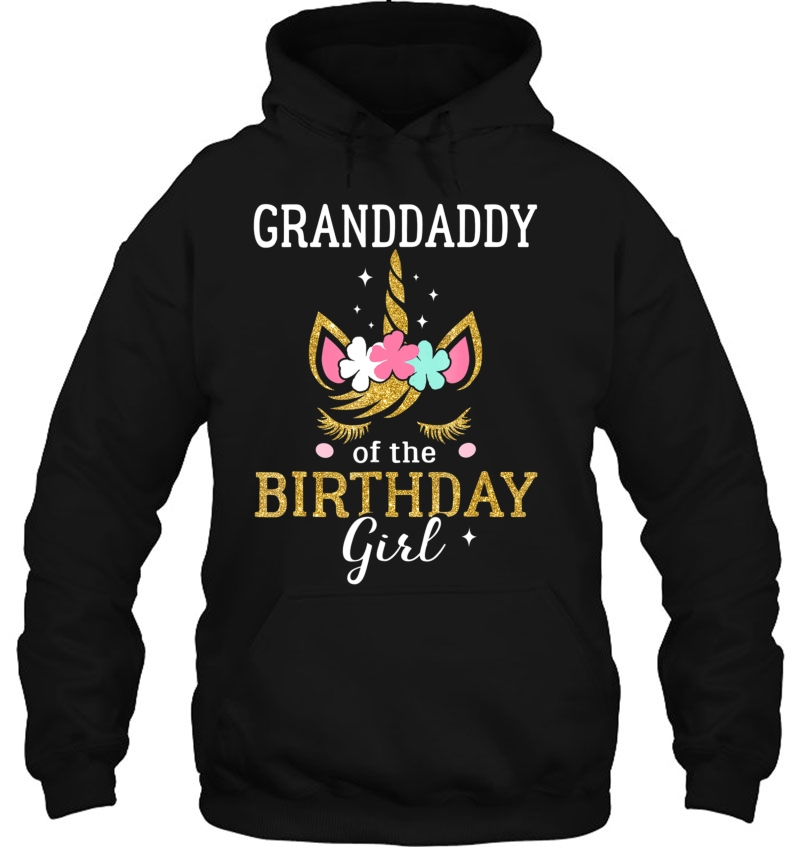 Mens Granddaddy Of The Birthday Girl Unicorn Mugs