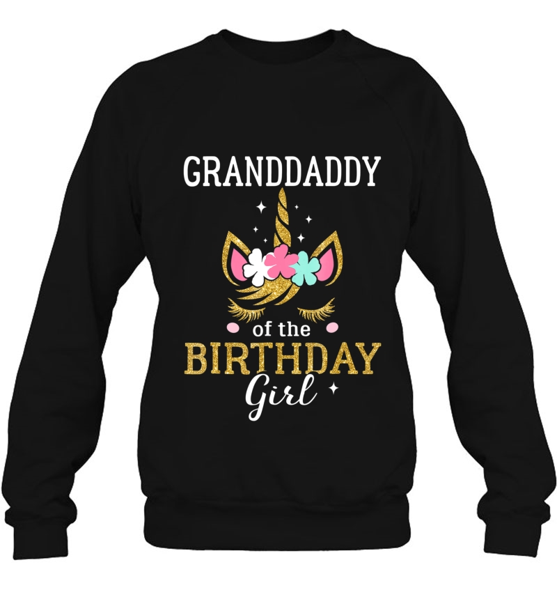 Mens Granddaddy Of The Birthday Girl Unicorn Mugs