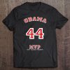 Mvp Obama 44 Jersey Style Political Anit - Trump Tee