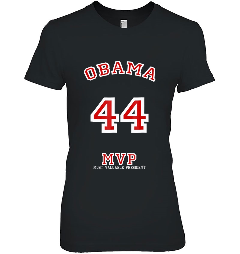 Mvp Obama 44 Jersey Style Political Anit - Trump Hoodie