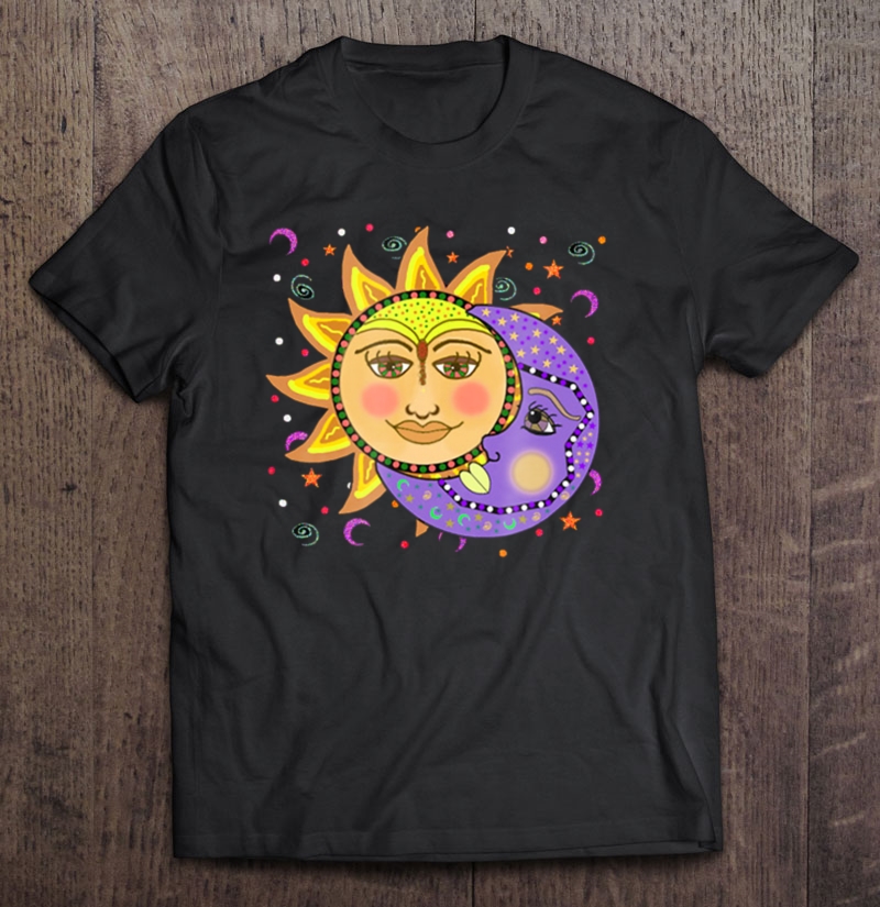 Mystical Sun And Moon Shirt