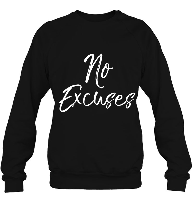 No Excuses Shirt For Men Cute Workout For Women Mugs