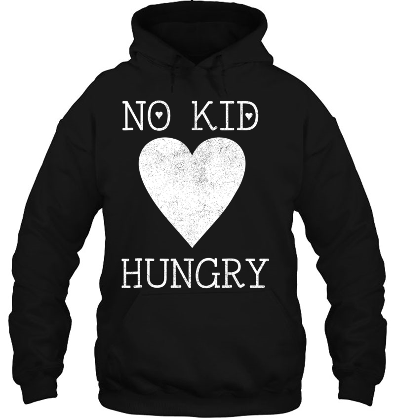 No Kid Hungry Orange Hoodie