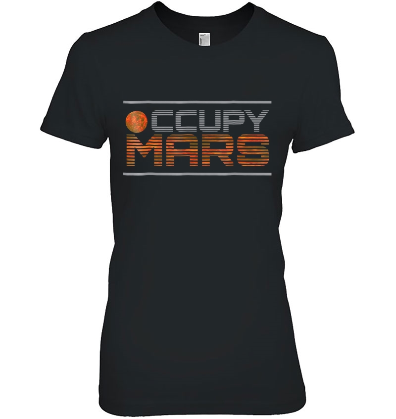 Occupy Mars Planet Space Exploration Astronomy Hoodie