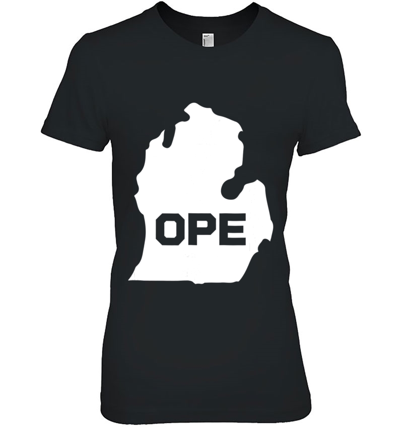 Ope Funny Michigan Midwest Slang Hoodie