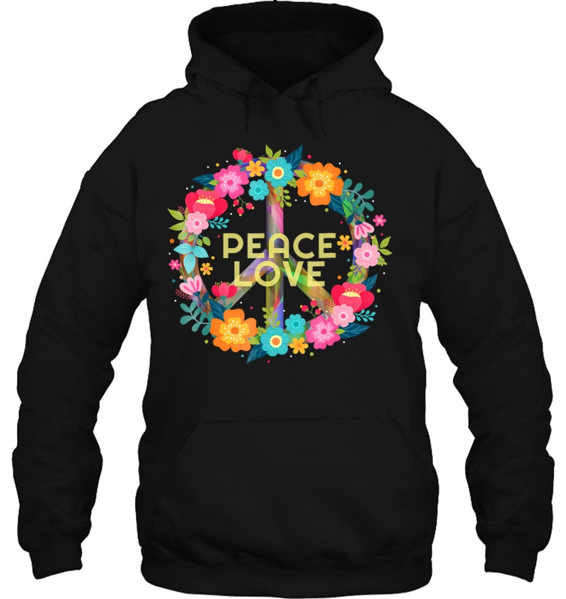 Peace Love Hippie Costume Tie Die 60S 70S Mugs