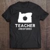 Red For Ed Oregon Teacher Public Education Supporter Tee