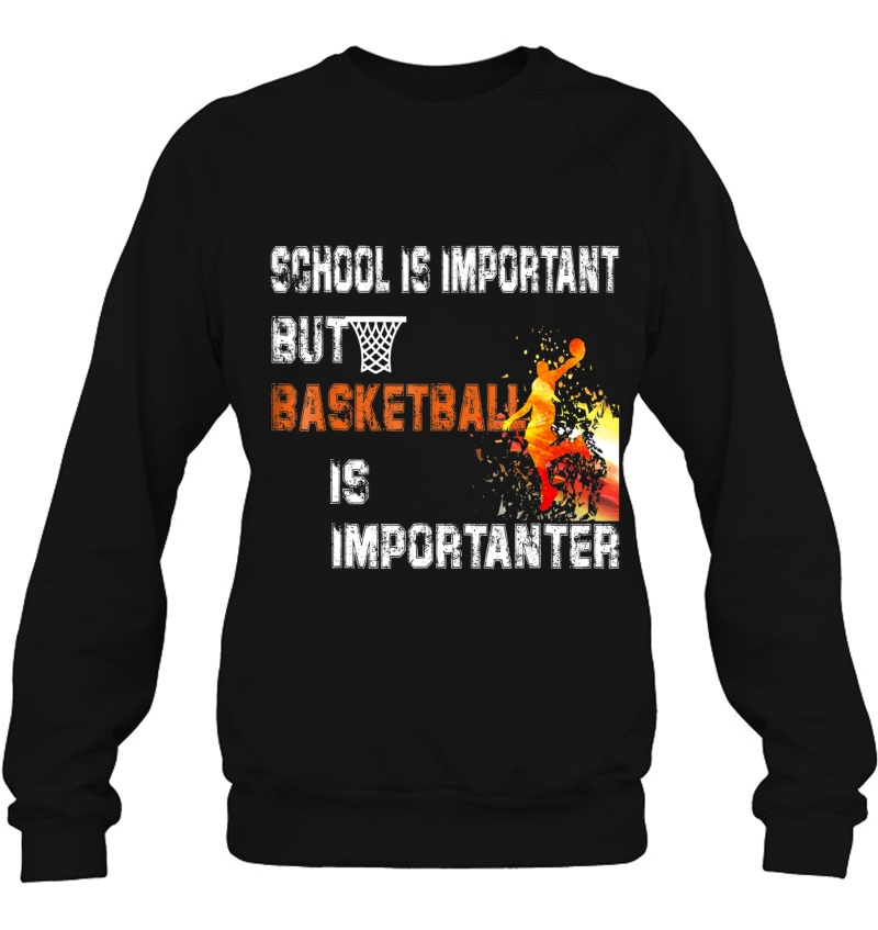 School Is Important But Basketball Is Importanter . Mugs