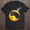 Sleeping Zzz Emoji Face -Halloween Fun Emoji Costume Tee