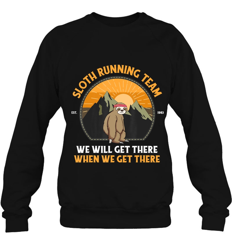 Sloth Running Shirt, Sloth Running Team Mugs