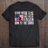 Stand For The Flag - Kneel For The Fallen Bow At The Cross Tee