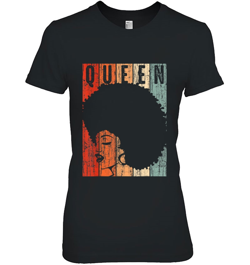 Strong Afro Black Woman Shirt - Melanin Poppin Men Women Tee Hoodie