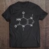 Theobromine Structure Chocolate Molecule Tee