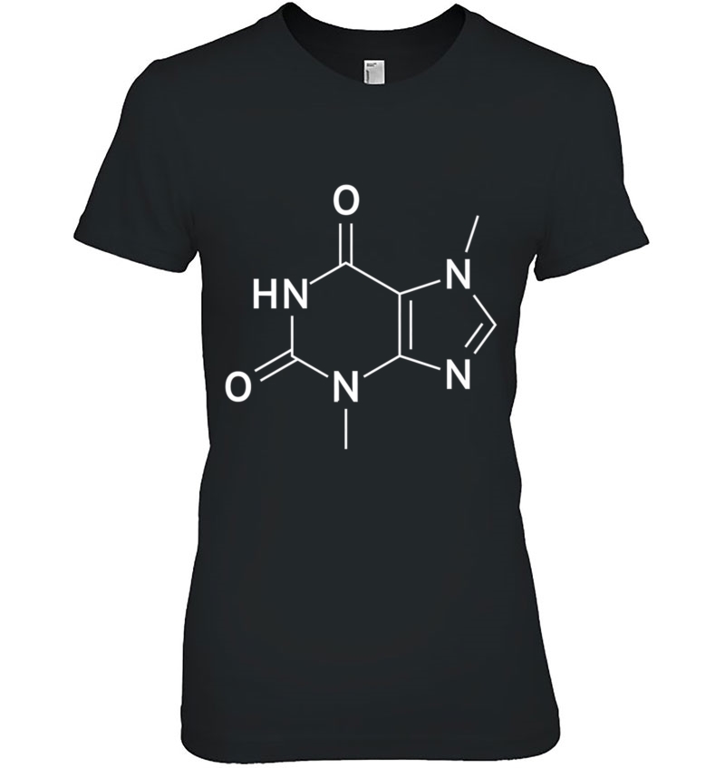 Theobromine Structure Chocolate Molecule Hoodie