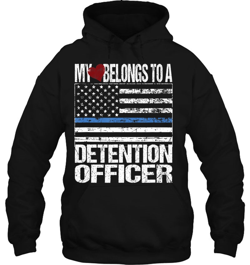 Thin Blue Line Flag - Detention Officer Family Gift Mugs