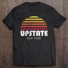 Upstate New York - Retro Vintage Sunset Tee