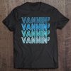 Vannin Retro Blue Vanner Vanning Nation Van Lifestyle Zip Tee