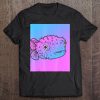 Vaporwave Puffer Fish Aesthetic Pastel Goth Blowfish Tee