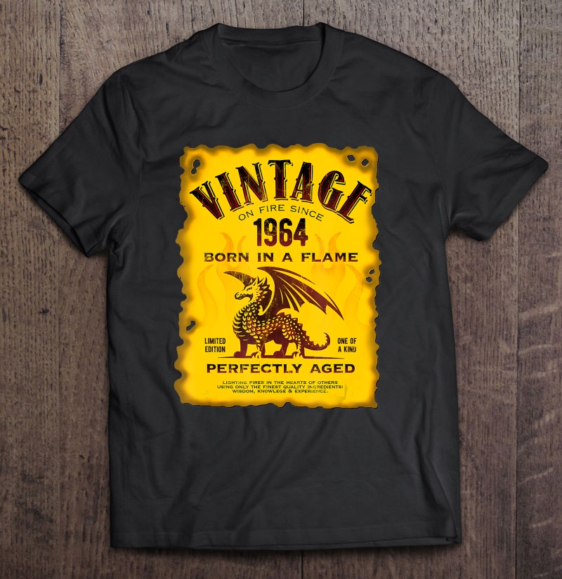 Vintage Made In 1964 Vintage Retro 56Th Birthday D7 Ver2 Shirt