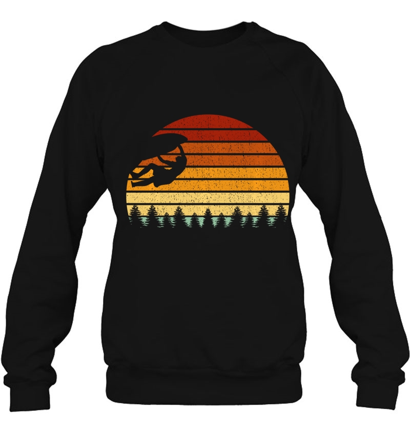 Vintage Sunset Climbing Gift For Climbers And Boulderers Pullover Mugs