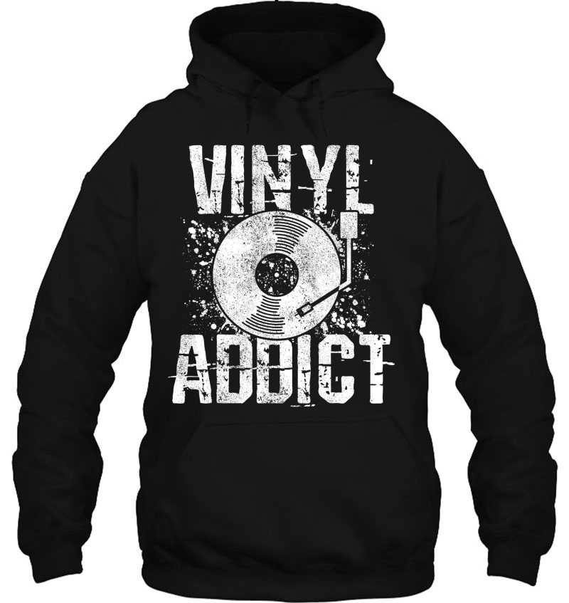 Vinyl Addict - Retro Music Dj Old School Shirt Gift Mugs