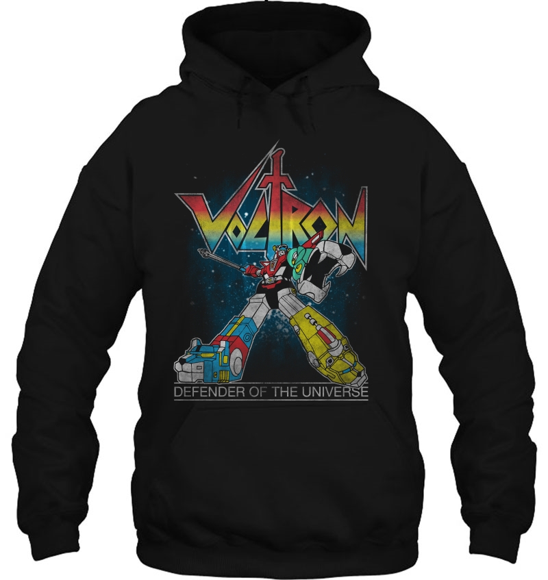 Voltron Retro Defender Rainbow Tee Mugs