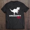 Winosaurus Rex Red Wine Dinosaur Drinking Alcohol Tee